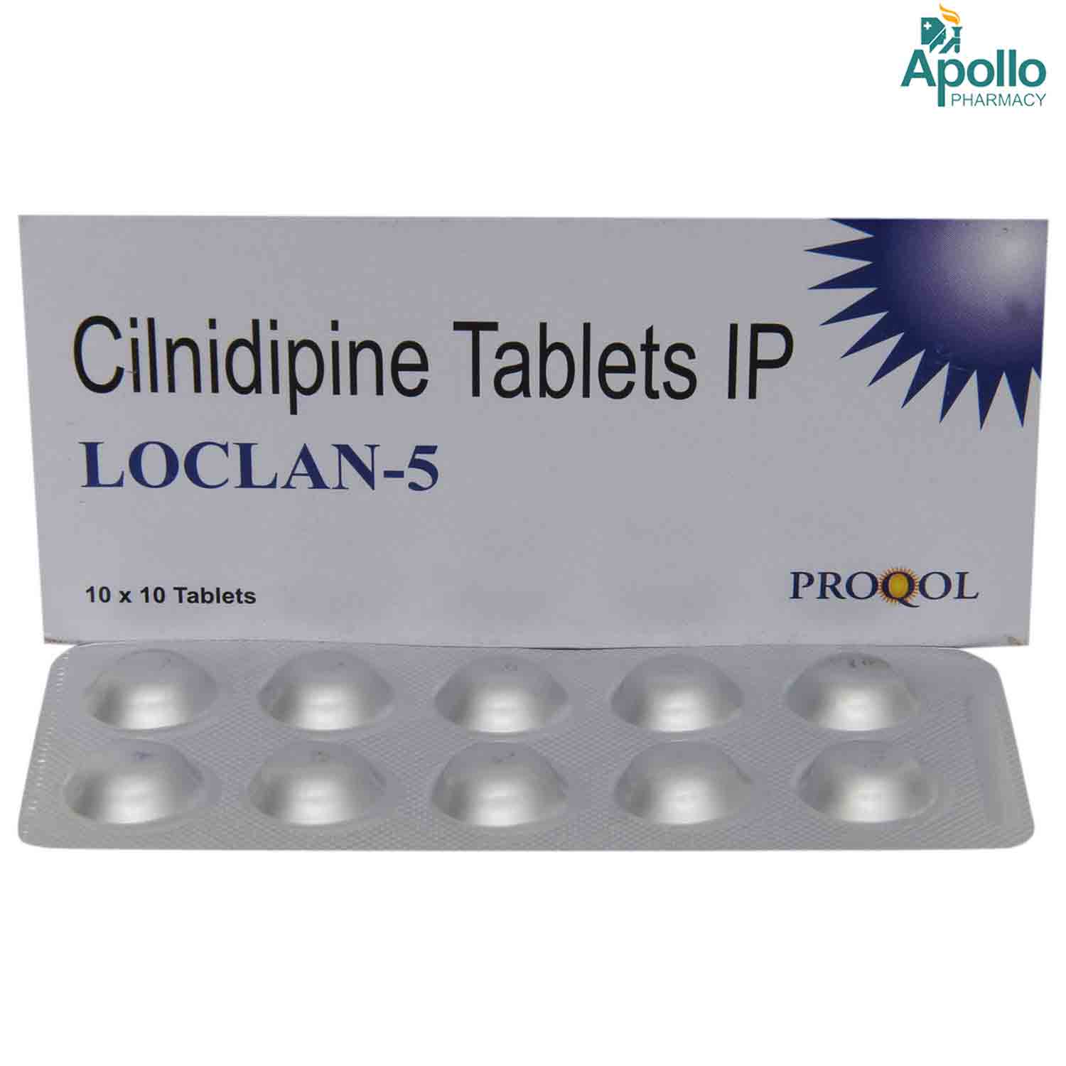 Loclan-5mg Tablet 10's, Pack of 10 TabletS Loclan-5mg Tablet 10's, Pack of 10 TabletS