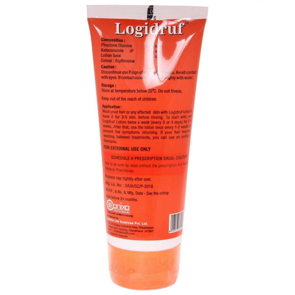 Logidruf Lotion 100 ml, Pack of 1 LOTION Logidruf Lotion 100 ml, Pack of 1 LOTION