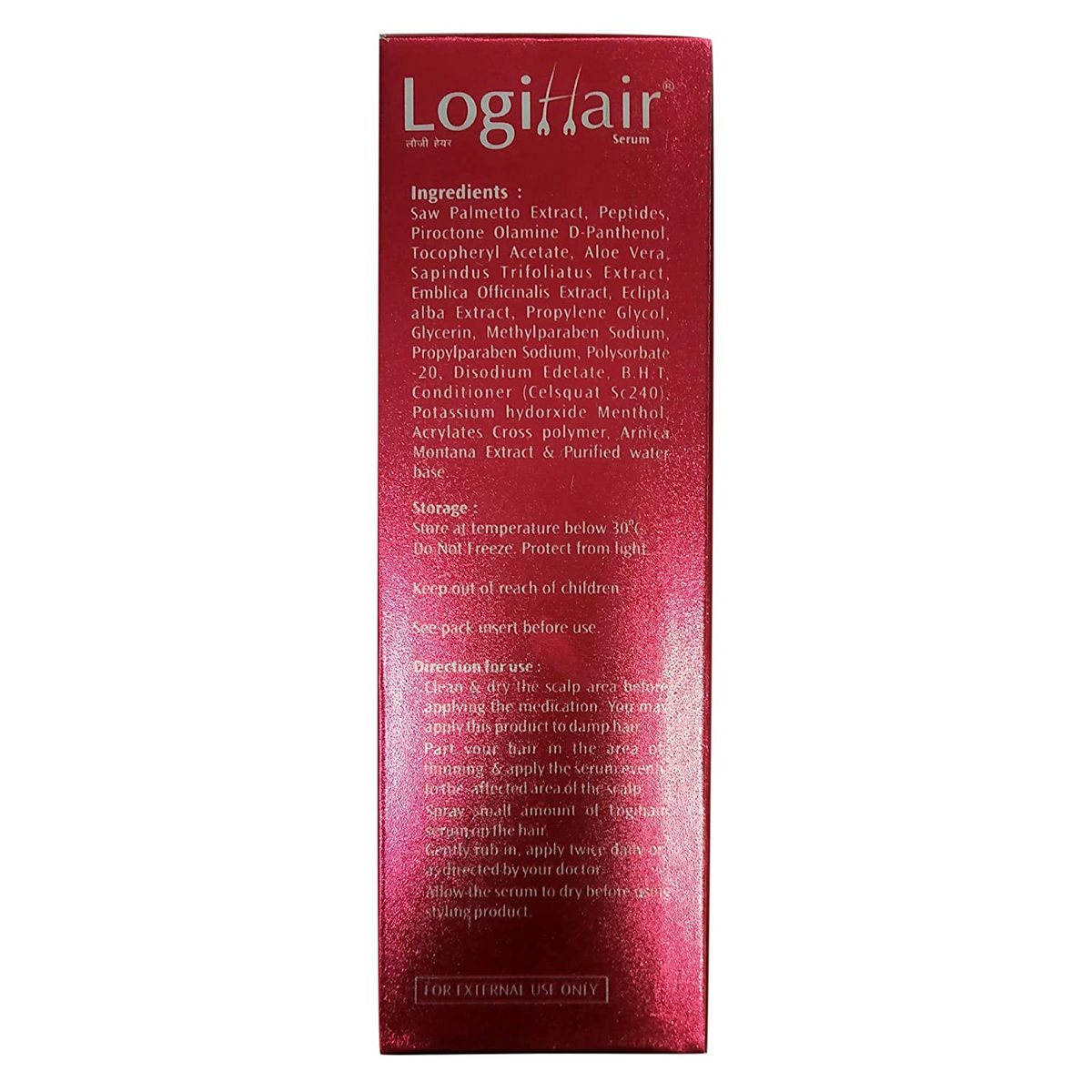 Logi Hair Serum, 126 ml, Pack of 1 