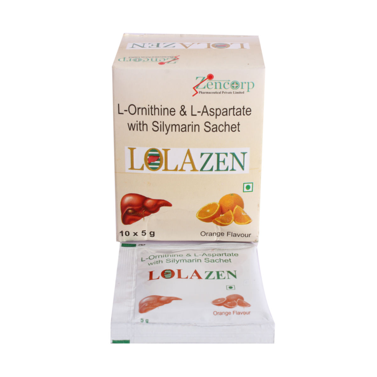 Buy Lolazen Orange Granules 5 gm Online