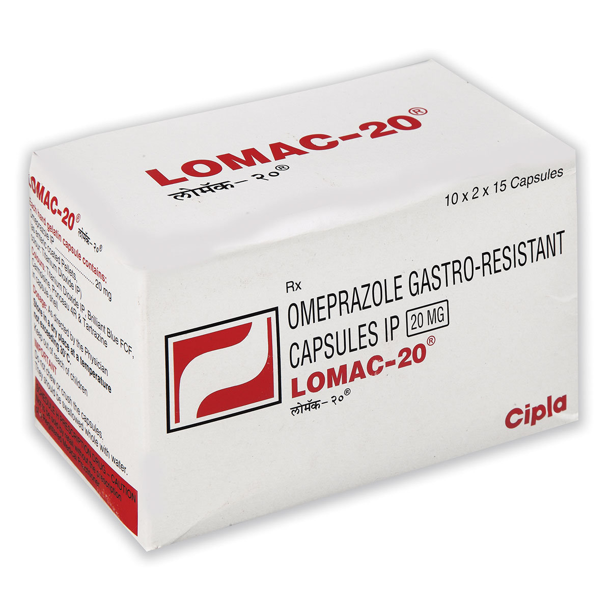 Lomac 20 mg Capsule 15's, Pack of 15 CapsuleS Lomac 20 mg Capsule 15's, Pack of 15 CapsuleS