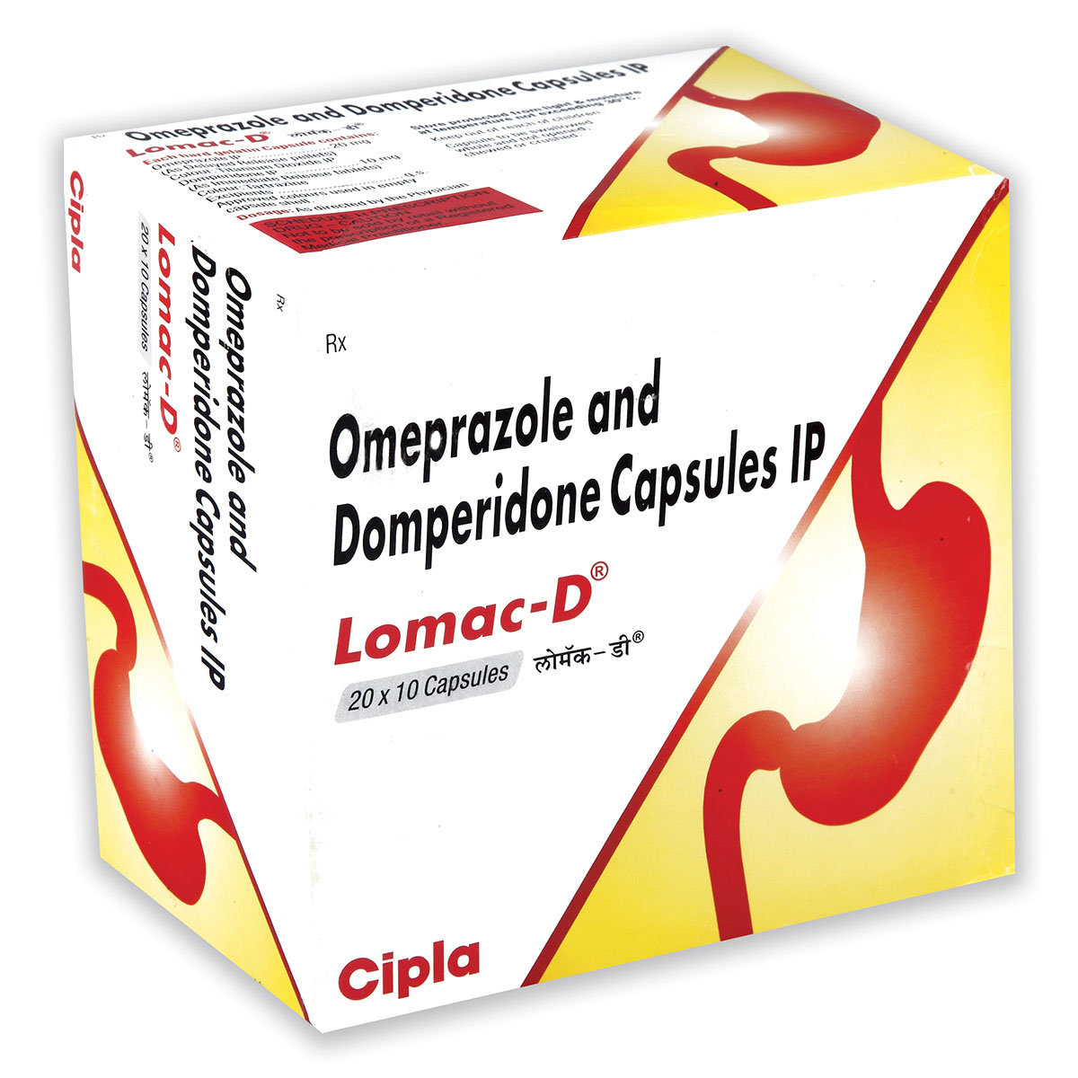 Lomac-D Capsule 10's, Pack of 10 IndiaS Lomac-D Capsule 10's, Pack of 10 IndiaS