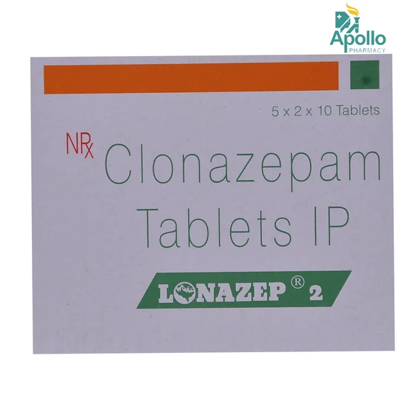 Lonazep 2 Tablet 10's