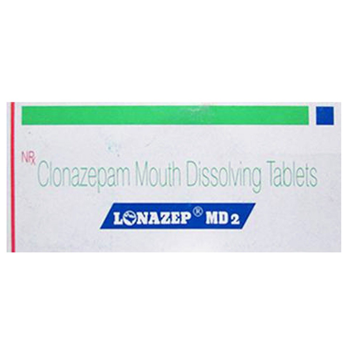 Lonazep MD 2 Tablet 10's, Pack of 10 TABLETS Lonazep MD 2 Tablet 10's, Pack of 10 TABLETS