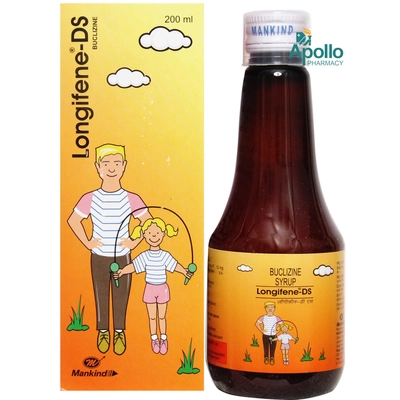 Longifene DS Syrup 200 ml, Pack of 1 Syrup