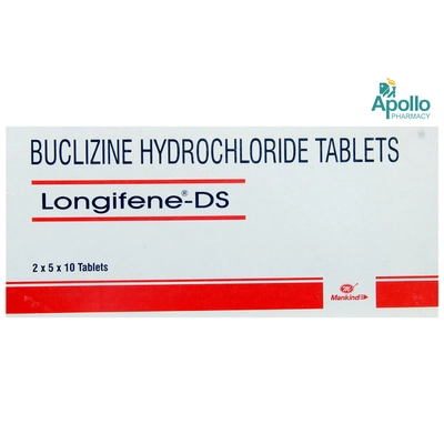 Longifene-DS Tablet 10's, Pack of 10 TABLETS