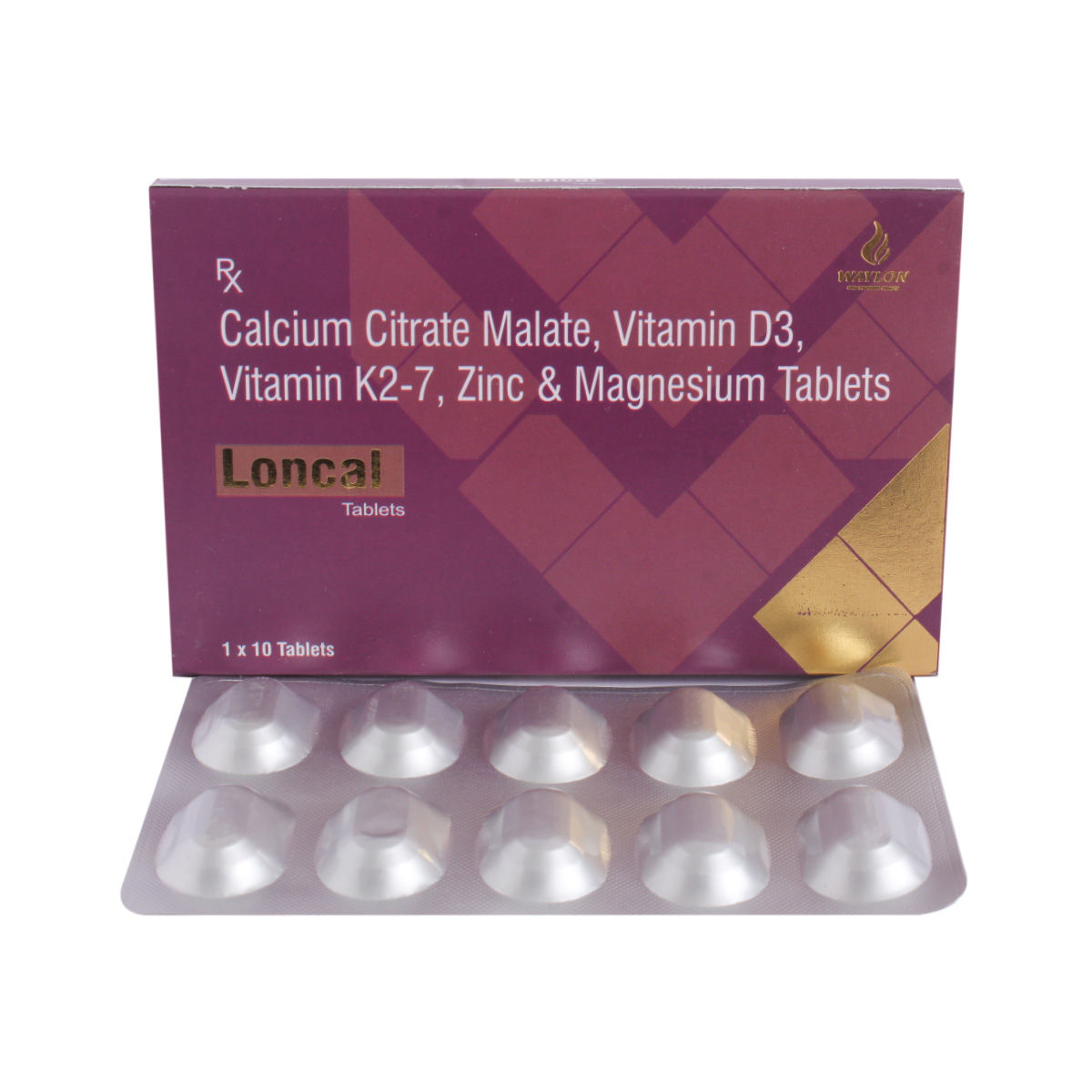 Buy Loncal Tablet 10's Online