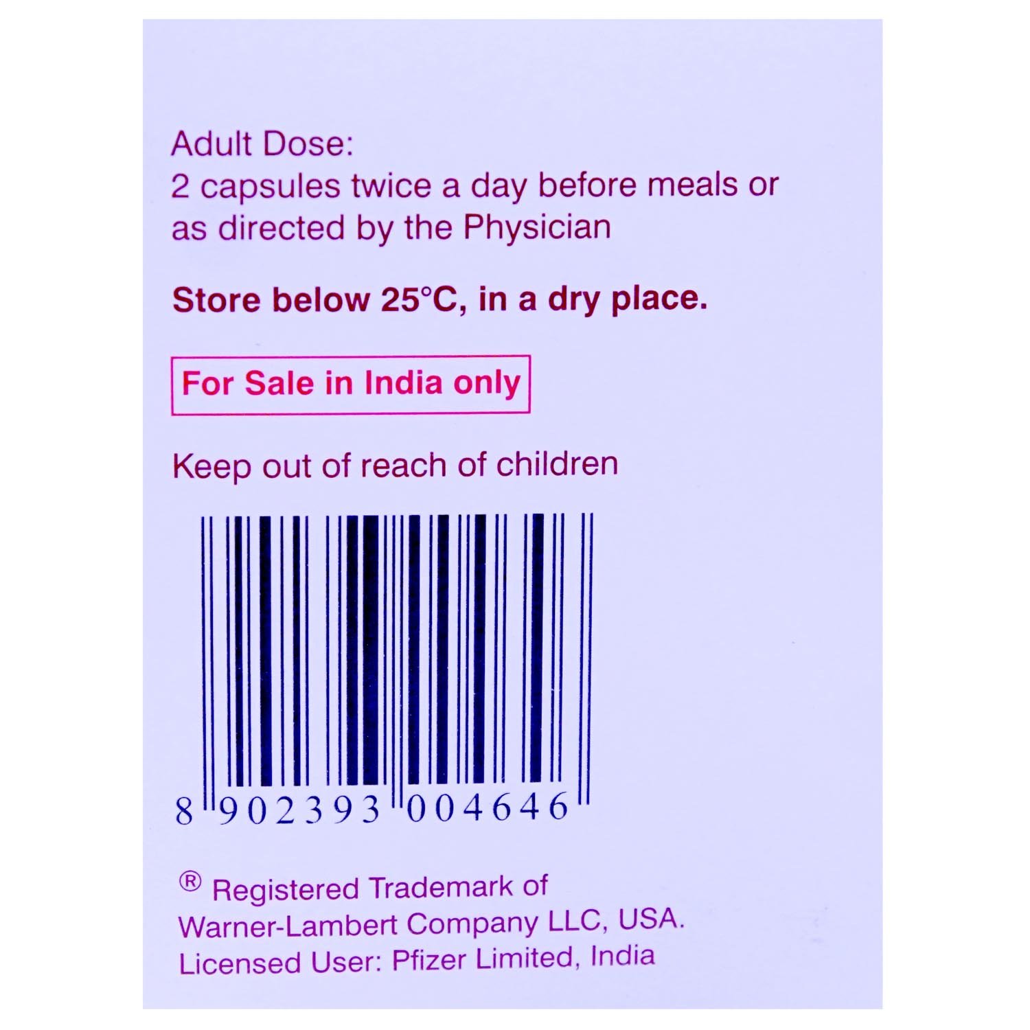 Lopid Capsule 10's, Pack of 10 CAPSULES Lopid Capsule 10's, Pack of 10 CAPSULES