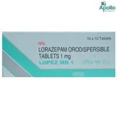 Lopez MD 1 Tablet 10's, Pack of 10 TABLETS
