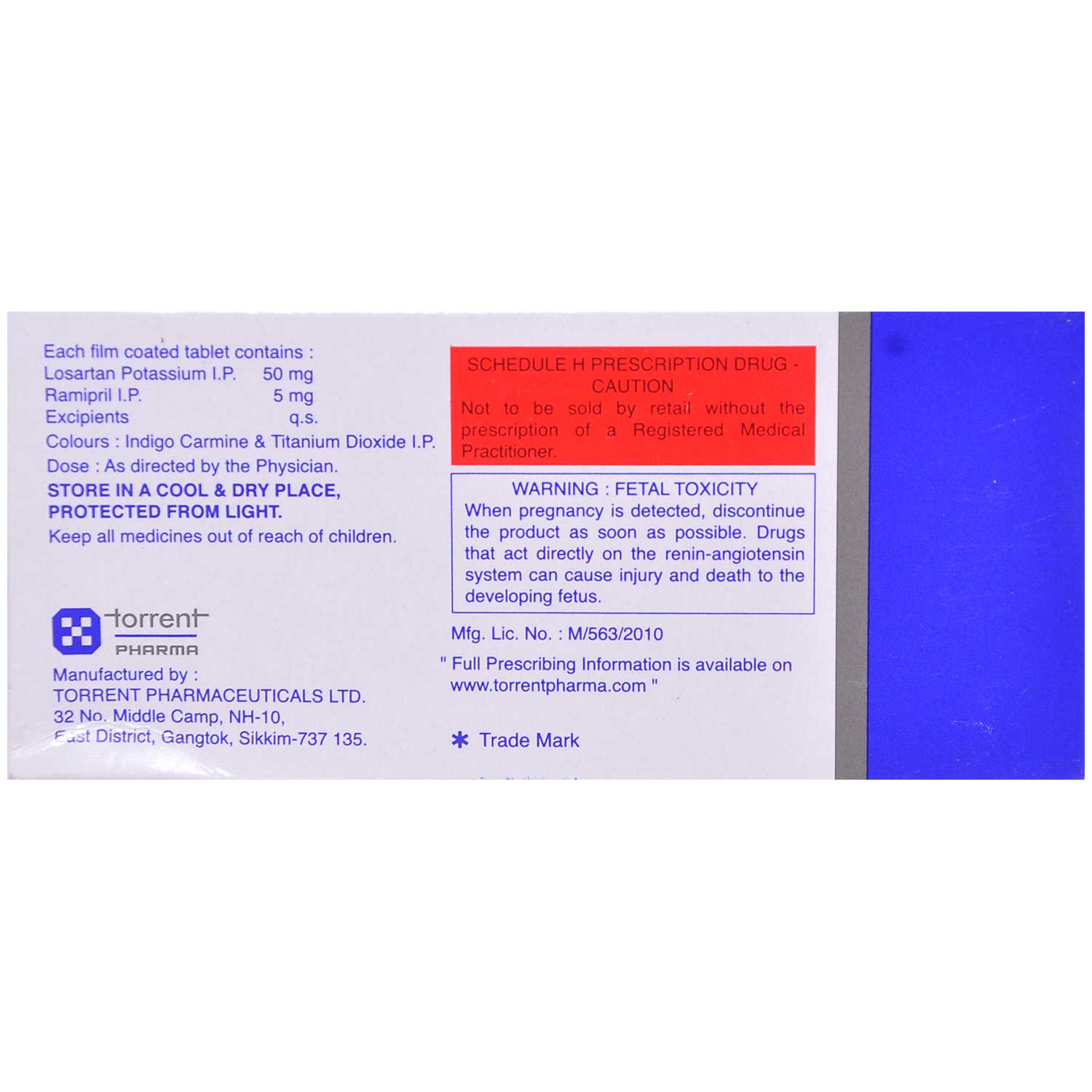 Loram 5 Tablet 10's, Pack of 10 Loram 5 Tablet 10's, Pack of 10