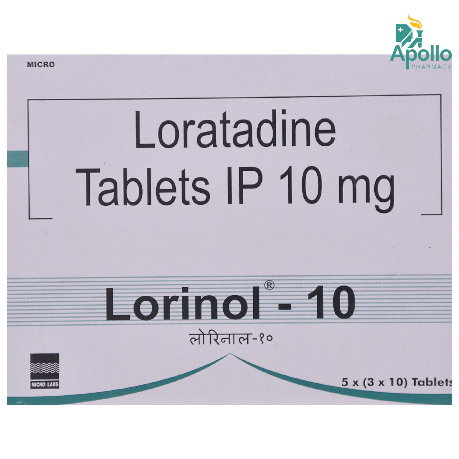 Buy Lorinol-10 Tablet 10's Online