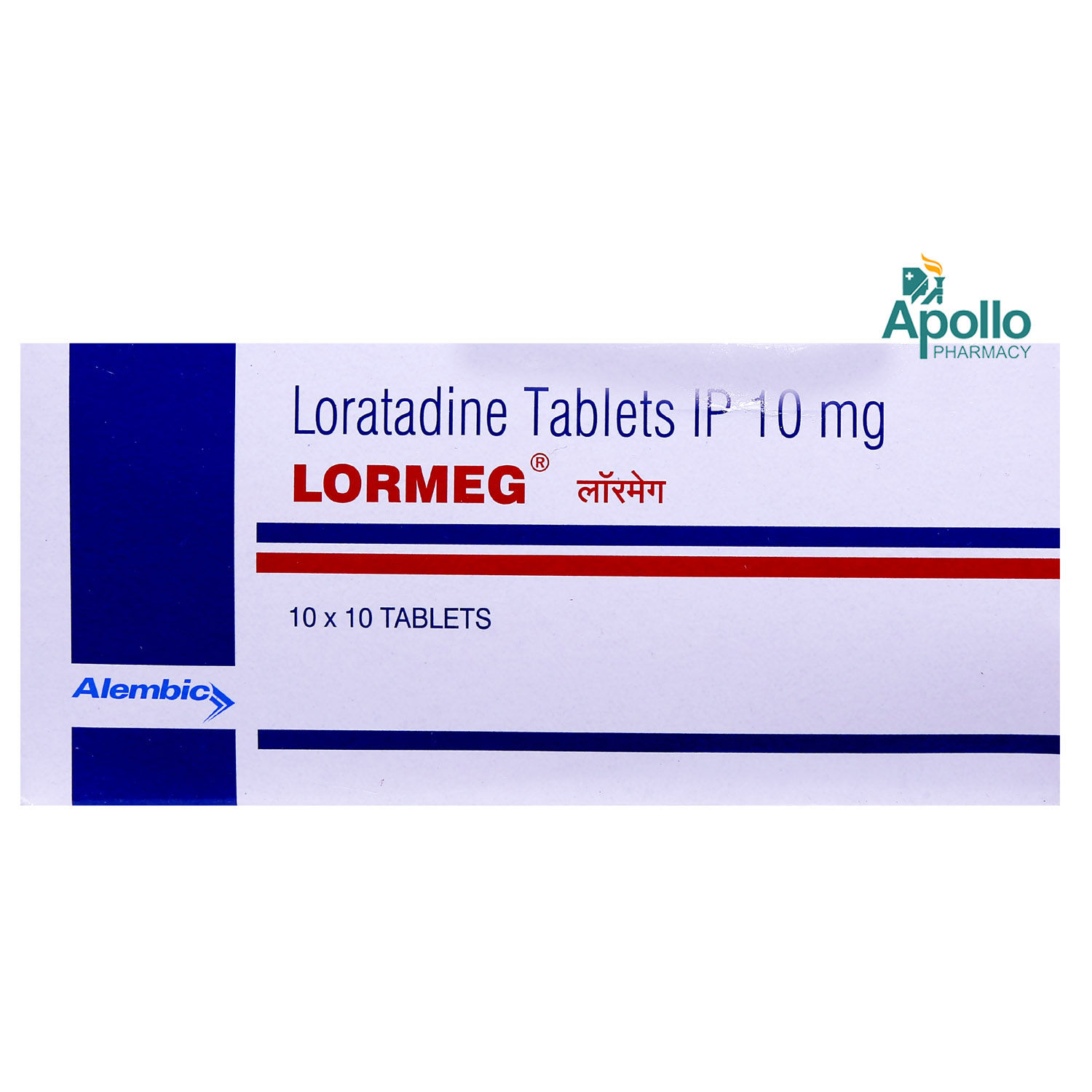 Buy Lormeg Tablet 10's Online