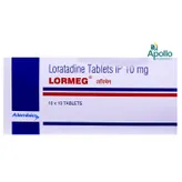 Lormeg Tablet 10's, Pack of 10 TABLETS