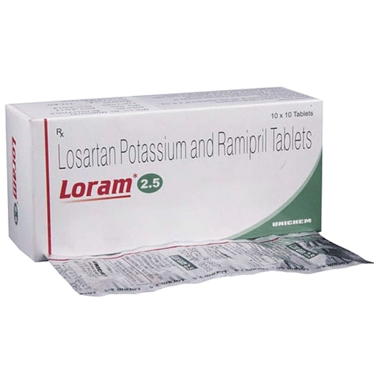 Loram 2.5 Tablet 10's, Pack of 10 Loram 2.5 Tablet 10's, Pack of 10