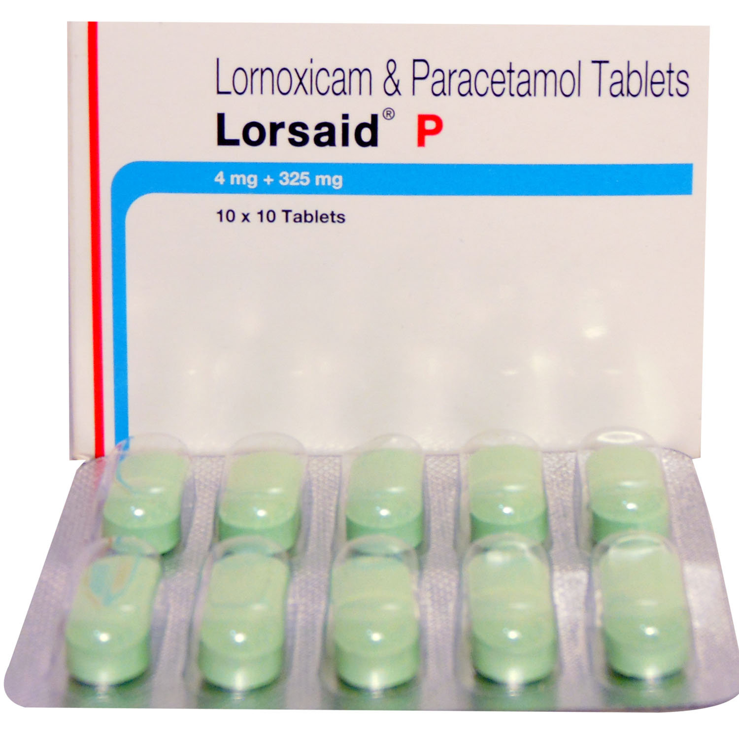 Lorsaid P Tablet 10's, Pack of 10 TABLETS Lorsaid P Tablet 10's, Pack of 10 TABLETS
