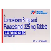 Lornoxi P Tablet 10's, Pack of 10 TabletS