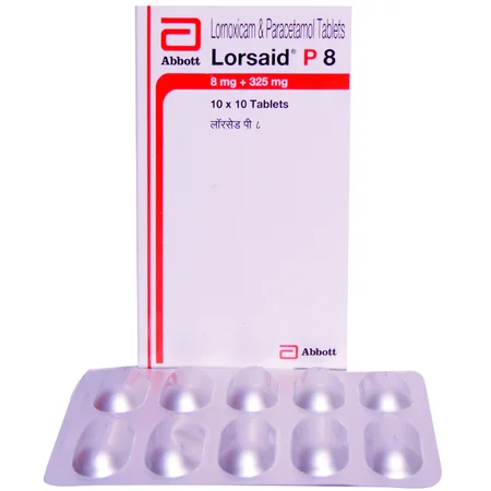 Lorsaid P 8 Tablet 10's