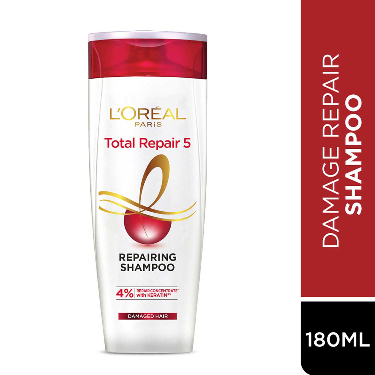 L'Oreal Paris Total Repair 5 Shampoo, 180 ml, Pack of 1 L'Oreal Paris Total Repair 5 Shampoo, 180 ml, Pack of 1