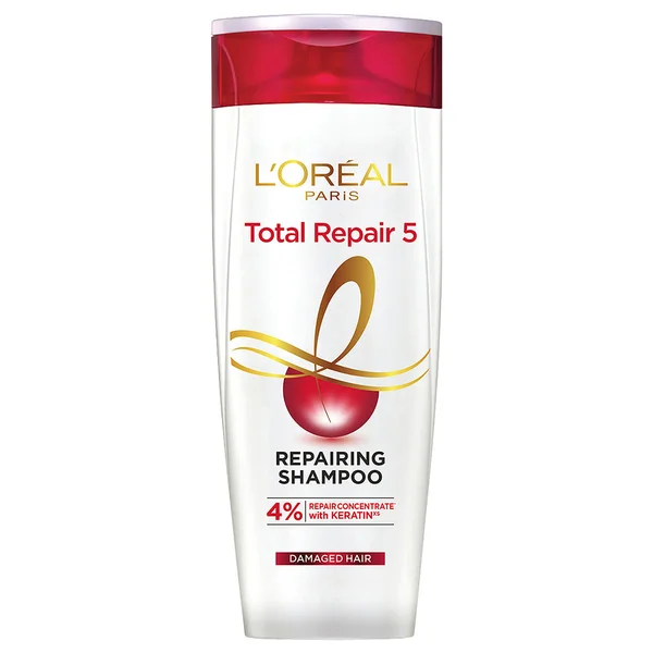 L'Oreal Paris Total Repair 5 Shampoo, 340 ml, Pack of 1