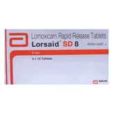 Lorsaid SD 8 Tablet 10's, Pack of 10 TABLETS