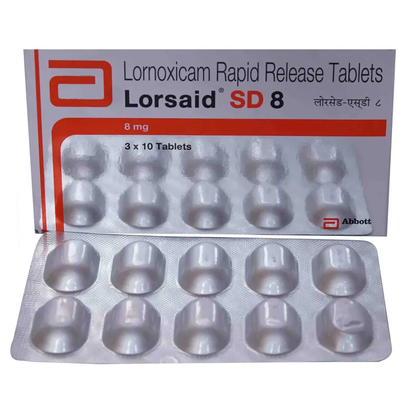 Lorsaid Buy Lorsaid SD 8 Tablet online | Uses, Side Effects, Price and ...