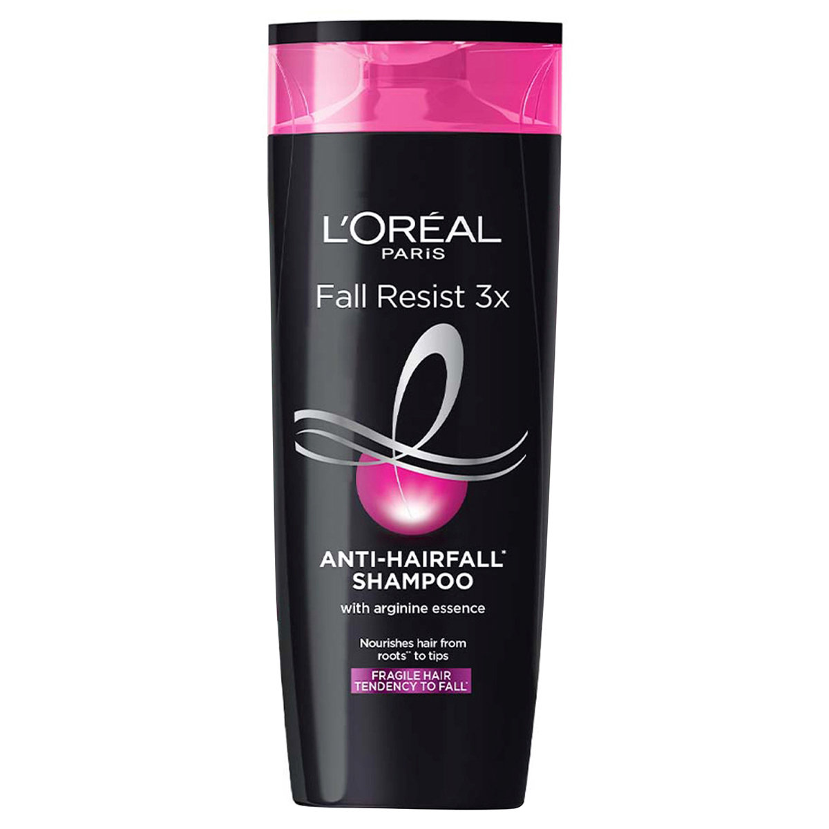 L'Oreal Paris Fall Resist 3X Anti-Hairfall Shampoo, 180 ml, Pack of 1 L'Oreal Paris Fall Resist 3X Anti-Hairfall Shampoo, 180 ml, Pack of 1
