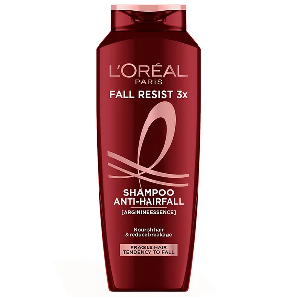 L'Oreal Paris Fall Resist 3X Anti-Hairfall Shampoo, 340 ml, Pack of 1
