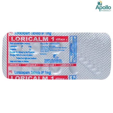 LORICALM 1MG TABLET 10'S