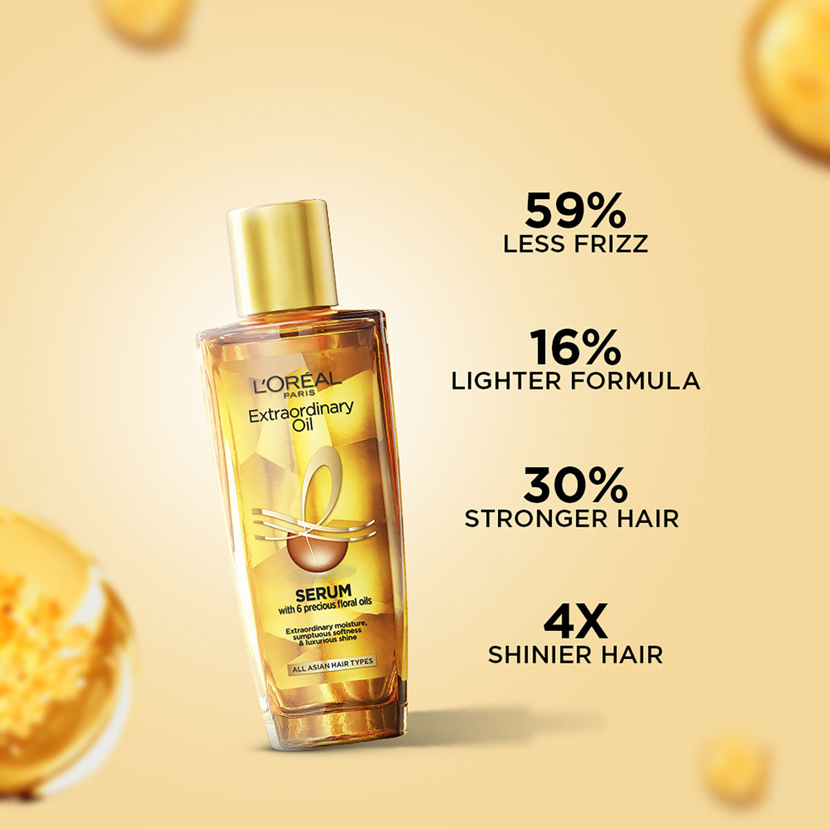 Loreal Elseve Extraordinary Oil Serum, 30 ml, Pack of 1 Loreal Elseve Extraordinary Oil Serum, 30 ml, Pack of 1