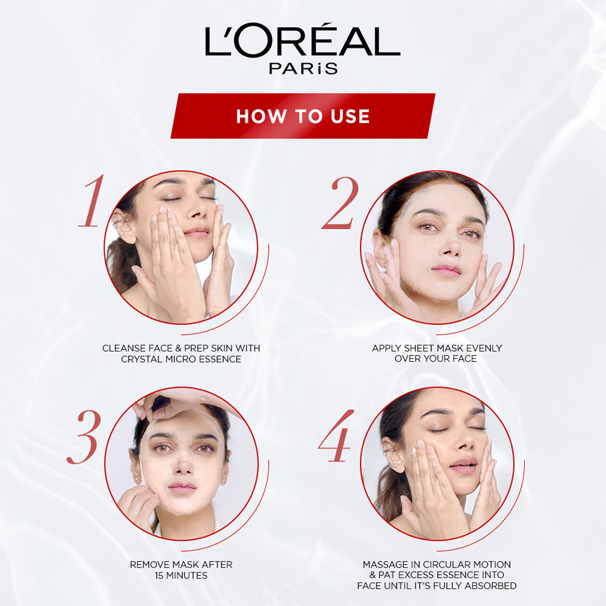 L'Oreal Paris Revitalift Crystal Micro Essence Treatment Mask 25 gm | With Skin Brightening Actives | Hydrates, Refines & Smoothens Skin In 15 Mins | For Crystal Clear Skin, Pack of 1 L'Oreal Paris Revitalift Crystal Micro Essence Treatment Mask 25 gm | With Skin Brightening Actives | Hydrates, Refines & Smoothens Skin In 15 Mins | For Crystal Clear Skin, Pack of 1