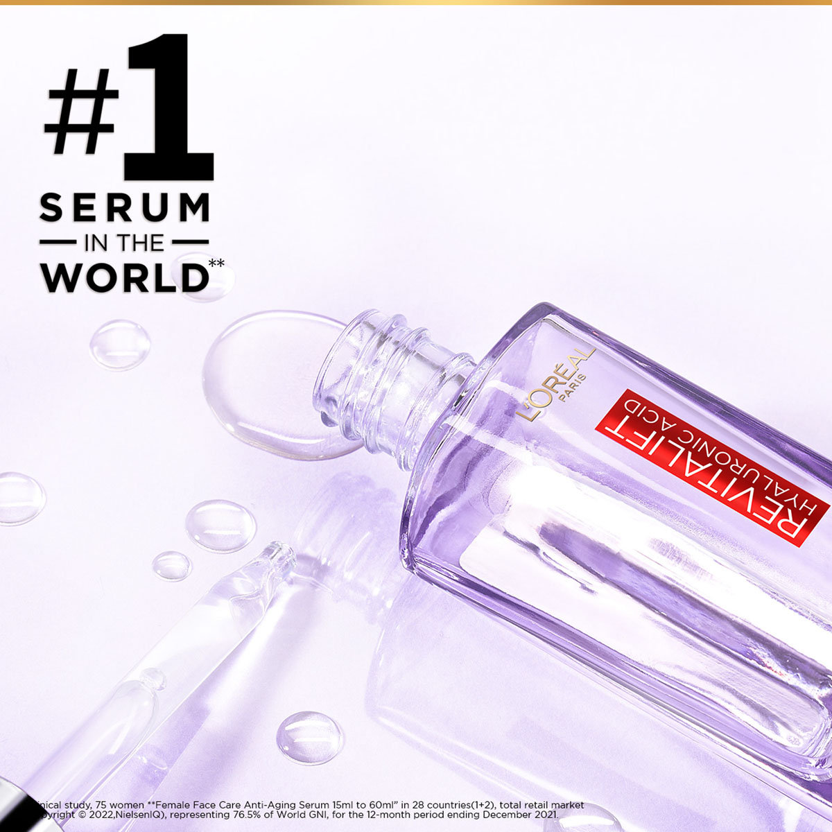 L'Oreal Paris Revitalift 1.5% Hyaluronic Serum, 30 ml, Pack of 1 L'Oreal Paris Revitalift 1.5% Hyaluronic Serum, 30 ml, Pack of 1