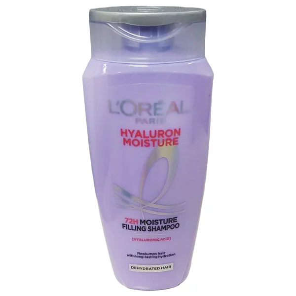 L'Oreal Paris Hyaluron Moisture 72H Moisture Filling Shampoo, 80 ml, Pack of 1
