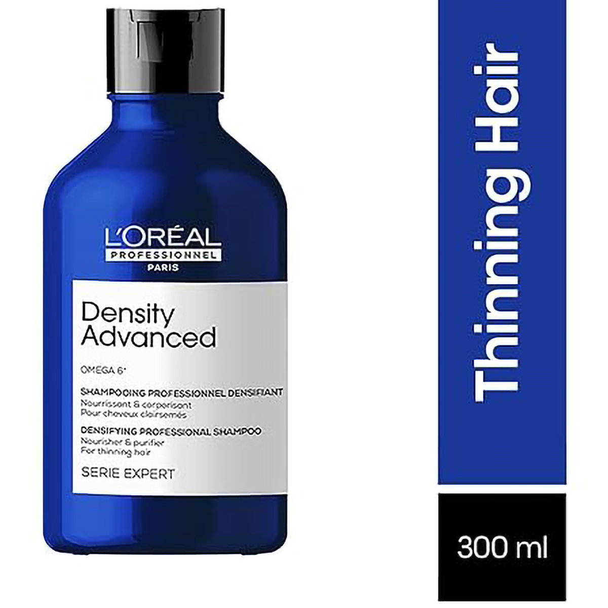 L'Oreal Professionnel Serie Expert Density Advanced Shampoo, 300 ml, Pack of 1 L'Oreal Professionnel Serie Expert Density Advanced Shampoo, 300 ml, Pack of 1
