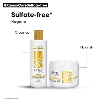 Loreal Professionnel Xtenso Care Sulfate Free Shampoo, 250 ml, Pack of 1