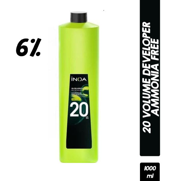 Buy Loreal Inoa Oxydant Riche 20 Vol 6%, 1000 ml | 19 Minutes