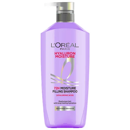 L'Oreal Paris Hyaluron Moisture 72H Moisture Filling Shampoo, 650 ml