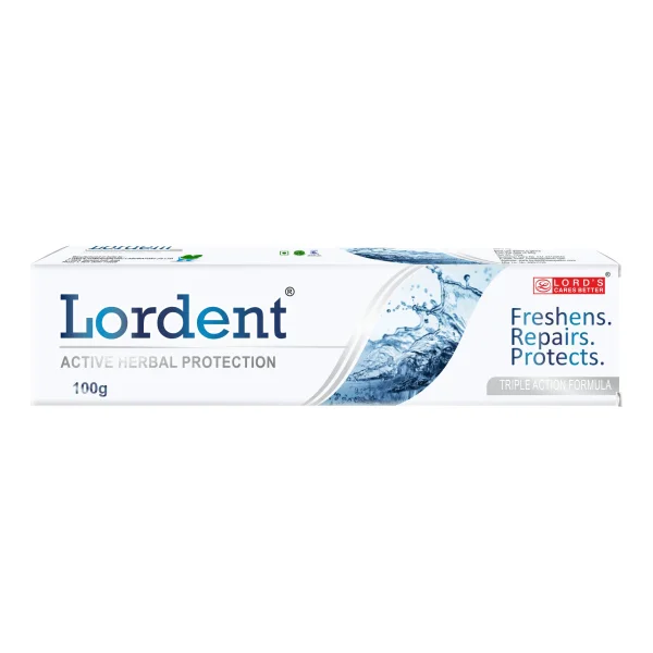 Lords Lordent Toothpaste, 100 gm, Pack of 1