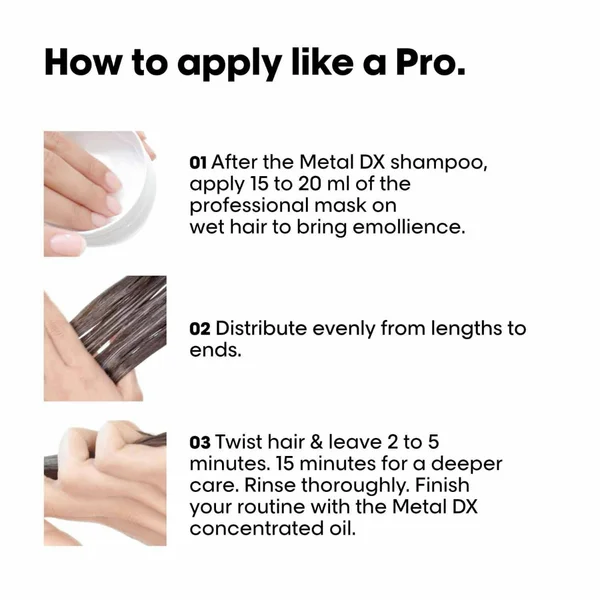 Loreal Professional Metal DX Masque, 250 ml