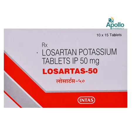 Losartas-50 Tablet 15's