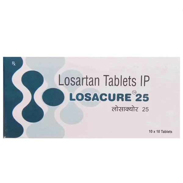 LOSACURE 25MG TABLET