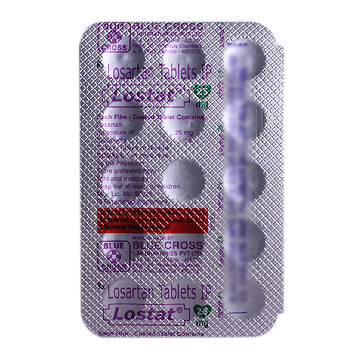 Lostat 25 mg Tablet 15's, Pack of 15 TabletS Lostat 25 mg Tablet 15's, Pack of 15 TabletS