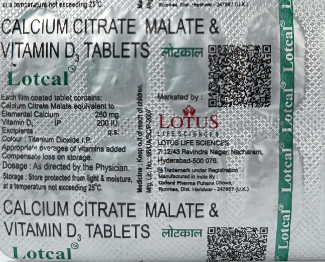Lotcal Tablet 10's, Pack of 10 TabletS Lotcal Tablet 10's, Pack of 10 TabletS
