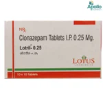 LOTRIL 0.25MG TABLET 