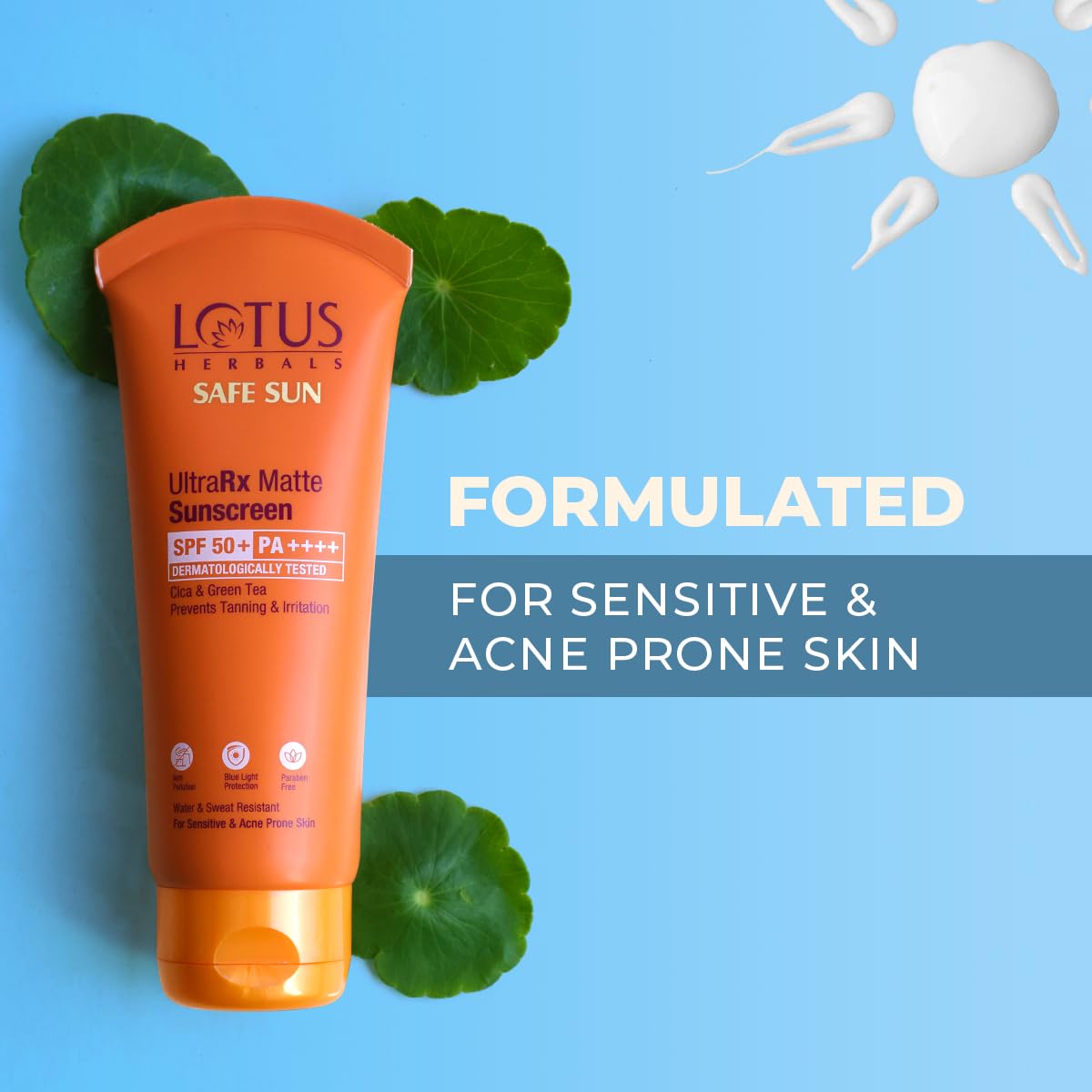 Lotus Safesun UltraRX SPF 50+ PA++++ Matte Sunscreen, 50 gm, Pack of 1 Lotus Safesun UltraRX SPF 50+ PA++++ Matte Sunscreen, 50 gm, Pack of 1