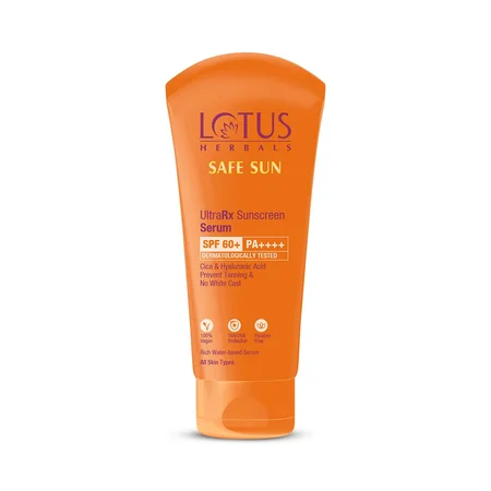 Lotus Safesun UltraRX SPF 60+ PA++++ Sunscreen Serum, 75 ml