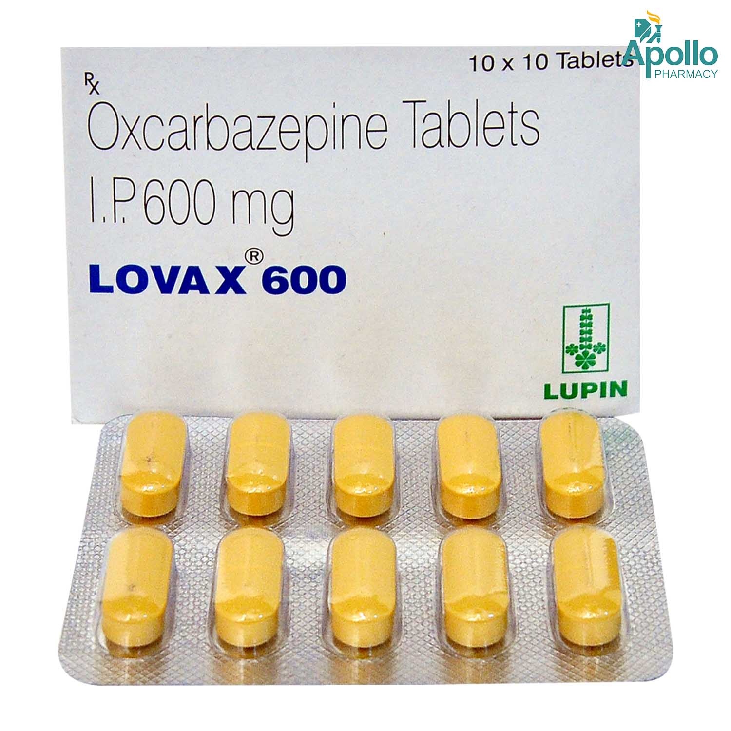 LOVAX 600MG TABLET, Pack of 10 TABLETS LOVAX 600MG TABLET, Pack of 10 TABLETS