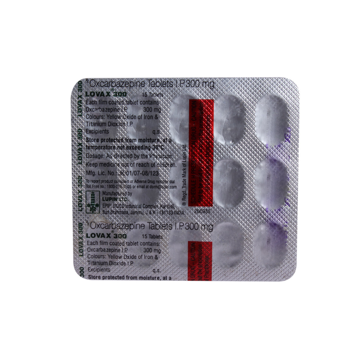 Lovax 300 Tablet 15's, Pack of 15 TABLETS Lovax 300 Tablet 15's, Pack of 15 TABLETS
