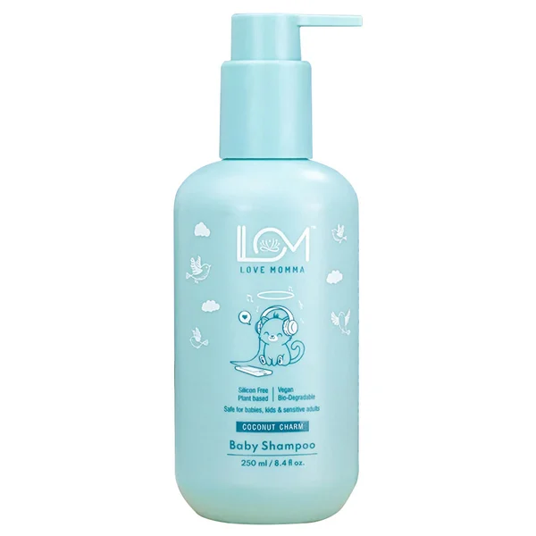 Love Momma Coconut Charm Baby Shampoo, 250 ml, Pack of 1
