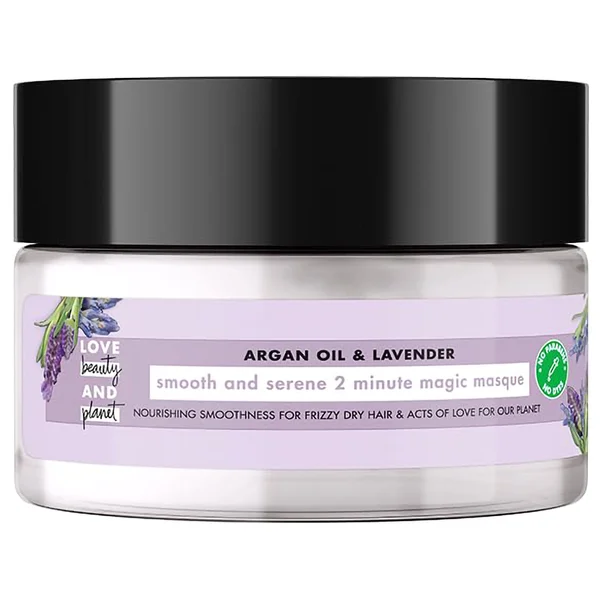 Love Beauty & Planet Argan Oil & Lavender Hairmask, 200 ml