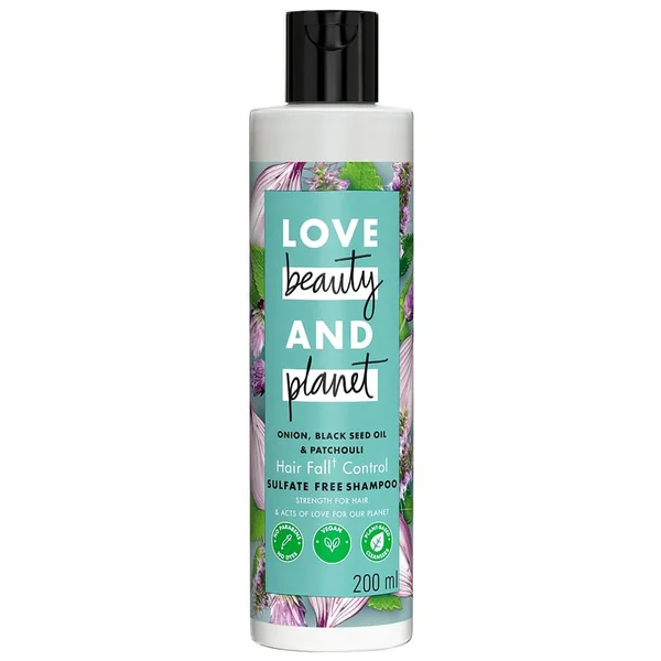 Love Beauty & Planet Onion Black Seed Oil Shampoo, 200 ml